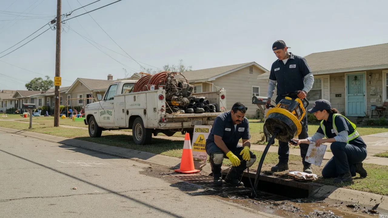 Drain Cleaning in Mannsville, OK near me